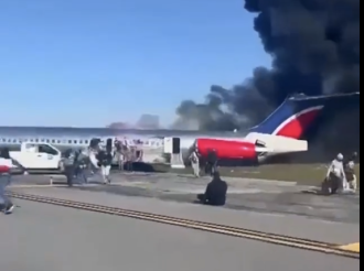 Dramático Avionazo